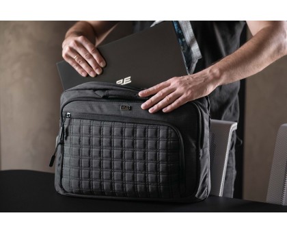 Сумка 2E, CrossSquares 16", чёрная Сумка 2E, CrossSquares 16", чёрная