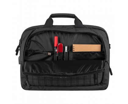 Сумка 2E, CrossSquares 16", чёрная Сумка 2E, CrossSquares 16", чёрная