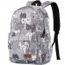 Рюкзак 2Е, TeensPack Cats, серый