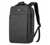Рюкзак 2E, Melange 16", чорний