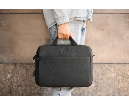 Сумка 2E, Melange 16", чорна Сумка 2E, Melange 16", чорна
