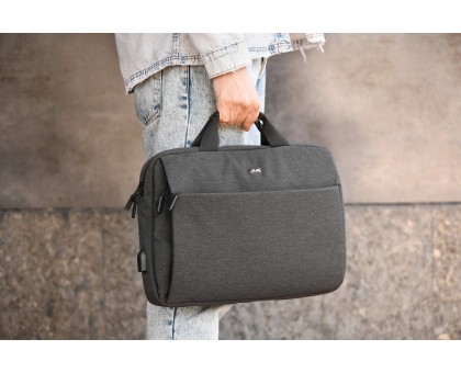 Сумка 2E, Melange 16", чорна Сумка 2E, Melange 16", чорна