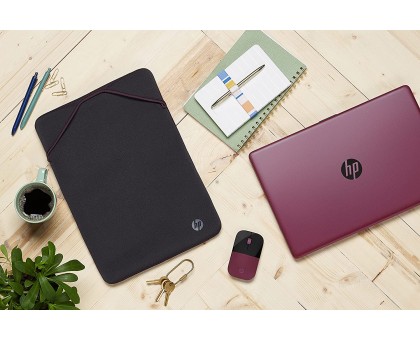 Чохол для ноутбука HP, Reversible Protective, 15", неопрен, сірий/ліловий Чохол для ноутбука HP, Reversible Protective, 15", неопрен, сірий/ліловий