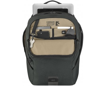 Рюкзак для ноутбука Wenger, MX Eco Light 16", темно-сірий Рюкзак для ноутбука Wenger, MX Eco Light 16", темно-сірий