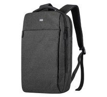 Рюкзак 2E, Melange 17", чорний