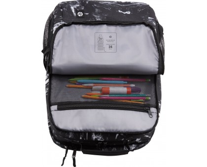 Рюкзак для ноутбука HP, Campus XL, 16.1", поліестер, чорно-білий