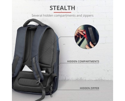 Рюкзак TRUST Nox Anti-theft 16" BLUE Рюкзак TRUST Nox Anti-theft 16" BLUE