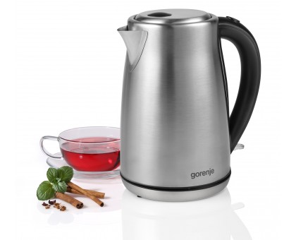 Електрочайник Gorenje 1.7л, метал, нерж Електрочайник Gorenje 1.7л, метал, нерж