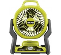 Вентилятор акумуляторний Ryobi ONE+ RF18-0 Whisper 18В 850м куб/год регулювання положення 3 швидкості 1.7кг без АКБ та ЗП