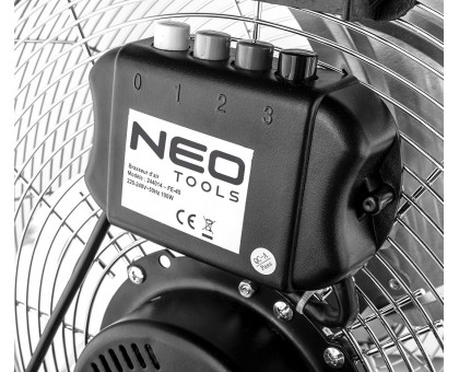 Вентилятор напольный Neo Tools NT10 профессиональный, 45см, 100Вт, двигатель медь 100%, серебристый Вентилятор напольный Neo Tools NT10 профессиональный, 45см, 100Вт, двигатель медь 100%, серебристый
