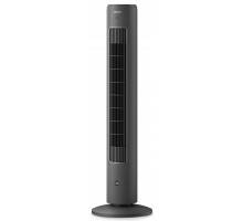 Вентилятор Philips колонний, 110см, 40Вт, пульт ДК, дисплей, графіт