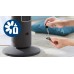 Вентилятор Philips колонный, 110см, 40Вт, пульт ДУ, дисплей, графит