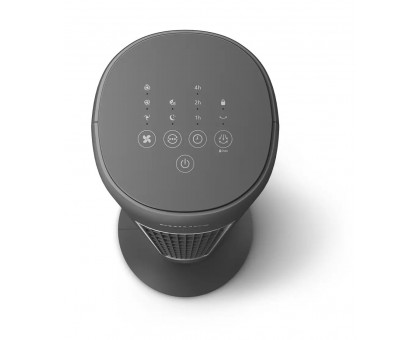 Вентилятор Philips колонный, 110см, 40Вт, пульт ДУ, дисплей, графит Вентилятор Philips колонный, 110см, 40Вт, пульт ДУ, дисплей, графит