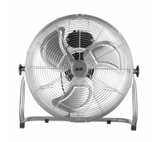 Вентилятор напольный 2E PowerWind 45C профессиональный, 45см, 100Вт, кнопки, двигатель медь 100%, серебристый