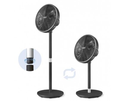Вентилятор Philips підлоговий Series 3000, 40см, 48Вт, керування через смартфон, регулювання висоти, чорний Вентилятор Philips підлоговий Series 3000, 40см, 48Вт, керування через смартфон, регулювання висоти, чорний