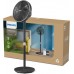 Вентилятор Philips підлоговий Series 3000, 40см, 48Вт, керування через смартфон, регулювання висоти, чорний
