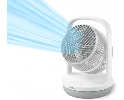 Вентилятор Philips настільний Series 2000, 22см, 24Вт, таймер, поворот 180, білий Вентилятор Philips настільний Series 2000, 22см, 24Вт, таймер, поворот 180, білий