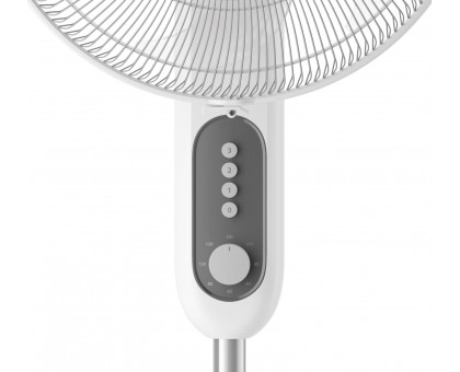 Вентилятор Philips напольный Series 1001, 45см, 47Вт, пульт ДУ, опора круглая, белый Вентилятор Philips напольный Series 1001, 45см, 47Вт, пульт ДУ, опора круглая, белый
