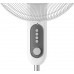 Вентилятор Philips напольный Series 1001, 45см, 47Вт, пульт ДУ, опора круглая, белый