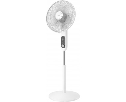 Вентилятор Philips напольный Series 1001, 45см, 47Вт, пульт ДУ, опора круглая, белый Вентилятор Philips напольный Series 1001, 45см, 47Вт, пульт ДУ, опора круглая, белый