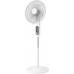 Вентилятор Philips напольный Series 1001, 45см, 47Вт, пульт ДУ, опора круглая, белый