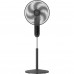 Вентилятор Philips напольный Series 1001, 45см, 47Вт, пульт ДУ, опора круглая, ароматерапия, черный