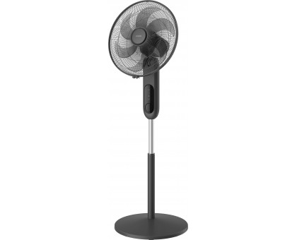 Вентилятор Philips напольный Series 1001, 45см, 47Вт, пульт ДУ, опора круглая, ароматерапия, черный