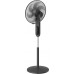 Вентилятор Philips напольный Series 1001, 45см, 47Вт, пульт ДУ, опора круглая, ароматерапия, черный