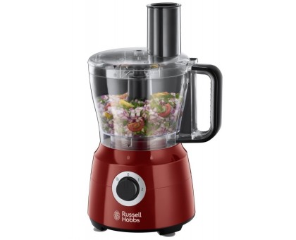 Кухонная машина Russell Hobbs Desire 600Вт, чаша-пластик, корпус-пластик, насадок-9, красный Кухонная машина Russell Hobbs Desire 600Вт, чаша-пластик, корпус-пластик, насадок-9, красный