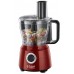 Кухонная машина Russell Hobbs Desire 600Вт, чаша-пластик, корпус-пластик, насадок-9, красный