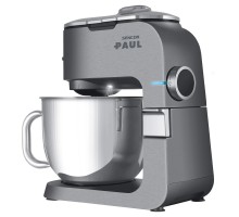 Кухонная машина Sencor Paul 1500Вт, чаша-металл, корпус-металл/пластик, насадок-19, подсветка, метал