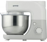 Кухонна машина Gorenje 800Вт, чаша-метал, корпус-метал, насадок-3, білий