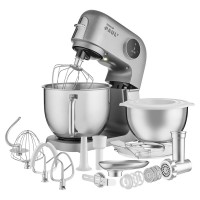 Кухонная машина Sencor Paul 2 1500Вт, чаша-металл, корпус-металл, насадок-20, метал