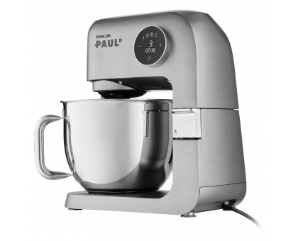 Кухонная машина Sencor Paul 2 1500Вт, чаша-металл, корпус-металл, насадок-20, метал Кухонная машина Sencor Paul 2 1500Вт, чаша-металл, корпус-металл, насадок-20, метал
