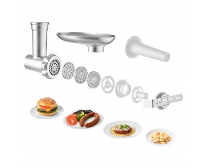 Кухонная машина Sencor Paul 2 1500Вт, чаша-металл, корпус-металл, насадок-20, метал Кухонная машина Sencor Paul 2 1500Вт, чаша-металл, корпус-металл, насадок-20, метал