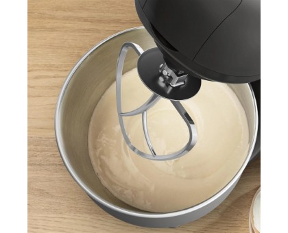 Кухонная машина Tefal Bake Essential 800Вт, чаша-металл, корпус-металл/пластик, насадок-4, черный Кухонная машина Tefal Bake Essential 800Вт, чаша-металл, корпус-металл/пластик, насадок-4, черный