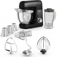 Кухонная машина Tefal Bake Partner 1100Вт, чаша-металл, корпус-пластик, насадок-6, черный