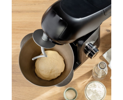 Кухонна машина Tefal Bake Partner 1100Вт, чаша-метал, корпус-пластик, насадок-6, чорний Кухонна машина Tefal Bake Partner 1100Вт, чаша-метал, корпус-пластик, насадок-6, чорний
