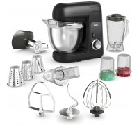 Кухонная машина Tefal Bake Partner 1100Вт, чаша-металл, корпус-пластик, насадок-8, черный