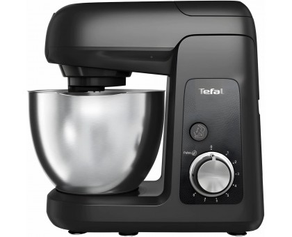 Кухонная машина Tefal Bake Partner 1100Вт, чаша-металл, корпус-пластик, насадок-8, черный
