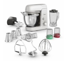 Кухонная машина Tefal Bake Partner 1100Вт, чаша-металл, корпус-пластик, насадок-8, белый