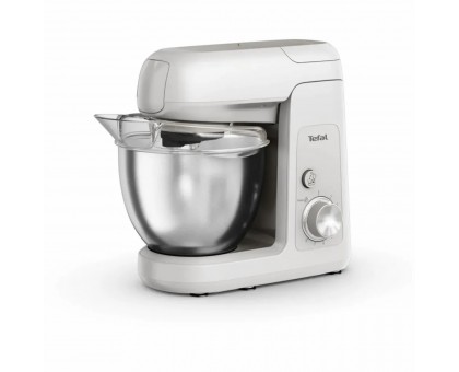 Кухонна машина Tefal Bake Partner 1100Вт, чаша-метал, корпус-пластик, насадок-8, білий Кухонна машина Tefal Bake Partner 1100Вт, чаша-метал, корпус-пластик, насадок-8, білий