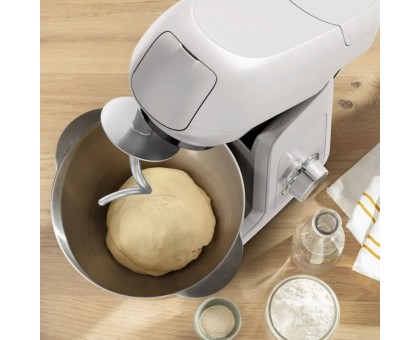 Кухонна машина Tefal Bake Partner 1100Вт, чаша-метал, корпус-пластик, насадок-8, білий Кухонна машина Tefal Bake Partner 1100Вт, чаша-метал, корпус-пластик, насадок-8, білий