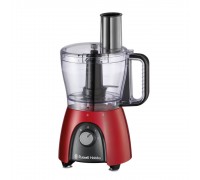 Кухонная машина Russell Hobbs Desire Red, 600Вт, чаша-пластик, корпус-пластик, насадок-4, красный