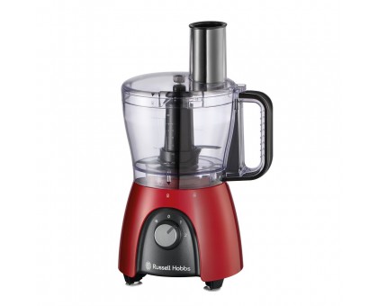 Кухонная машина Russell Hobbs Desire Red, 600Вт, чаша-пластик, корпус-пластик, насадок-4, красный Кухонная машина Russell Hobbs Desire Red, 600Вт, чаша-пластик, корпус-пластик, насадок-4, красный