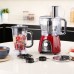 Кухонная машина Russell Hobbs Desire Red, 600Вт, чаша-пластик, корпус-пластик, насадок-4, красный