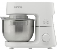 Кухонная машина Gorenje 800Вт, чаша-металл, корпус-металл, насадок-3, белый