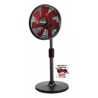 Вентилятор аккумуляторный Einhell GC-CF 18/110 Li - Solo, PXC, 18В, бесщеточный, напольный, диам. 320 мм, 15 км/ч, 3 режима, таймер, 3.4 кг (без АКБ и ЗУ)