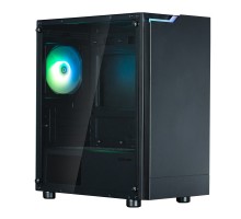 Корпус Zalman T4 Plus без БП, 2xUSB3.0, 1xUSB2.0, 1x120мм ARGB, VGA 320мм, LCS ready, TG Side Panel, mATX, чёрный