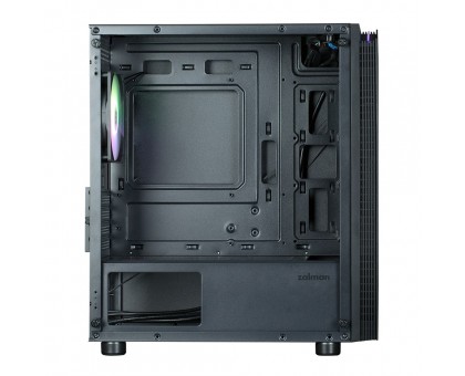 Корпус Zalman T4 Plus без БП, 2xUSB3.0, 1xUSB2.0, 1x120мм ARGB, VGA 320мм, LCS ready, TG Side Panel, mATX, чёрный Корпус Zalman T4 Plus без БП, 2xUSB3.0, 1xUSB2.0, 1x120мм ARGB, VGA 320мм, LCS ready, TG Side Panel, mATX, чёрный